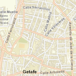 Getafe Street Map
