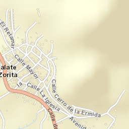 Albalate de Zorita Street Map