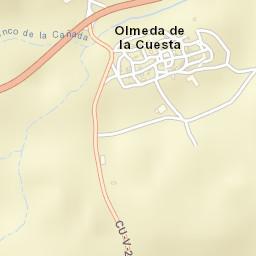 Olmeda de la Cuesta Street Map