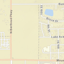 900-998 North 10th Street, Berthoud, CO Street Map