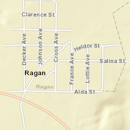 Johnston Avenue Ragan NE 68969 Street Map