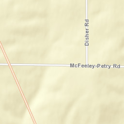 Rose Hill Ohio Street Map