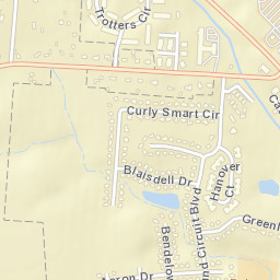 Troy Farms Ohio Street Map