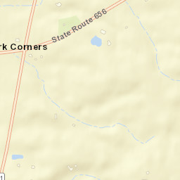 Stark Corners Ohio Street Map