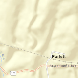 Parlett Ohio Street Map