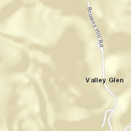 Valley Glen Ohio Street Map