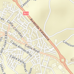 Arganda Street Map