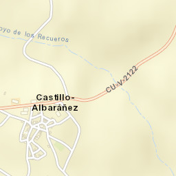 Castillo-Albaráñez Street Map