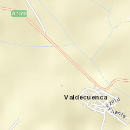 Valdecuenca Street Map