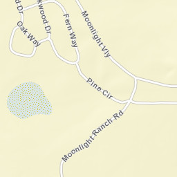 Pine Town California Street Map