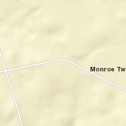 Pickrelltown Ohio Street Map