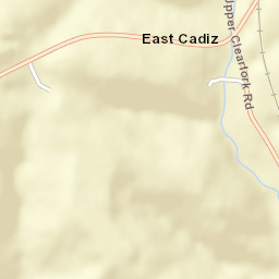East Cadiz Ohio Street Map