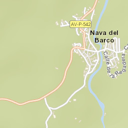 Nava del Barco Street Map