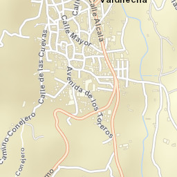 Valdilecha Street Map