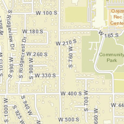 781-799 West 165 South, Orem, UT Street Map