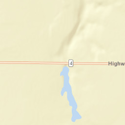 NE-4 Blue Hill Nebraska  Street Map