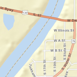 801-899 S Water St, Havana, IL 62644, USA Street Map