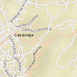 Casavieja Street Map