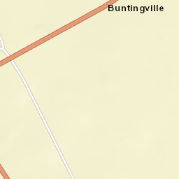 Buntingville California Street Map