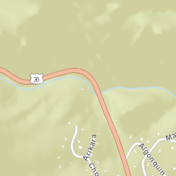 10751 East Highway 36, Roosevelt National Street Map