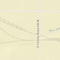 158-506 S County Road 200 West, Frankfort Street Map