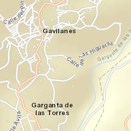 Gavilanes Street Map