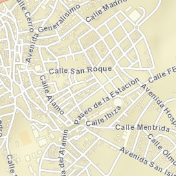 Villa del Prado Street Map