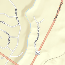 Hamilton Branch California Street Map