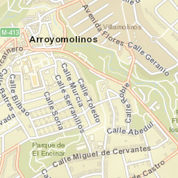 Arroyomolinos Street Map