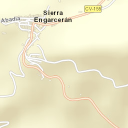 Sierra-Engarcerán Street Map