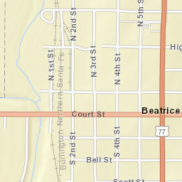 115-117 N 6th St Beatrice NE 68310 Street Map