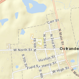 Ostrander Ohio Street Map