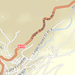Tornavacas Street Map