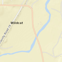 Wildcat Colorado Street Map