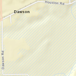 Dawson Ohio Street Map