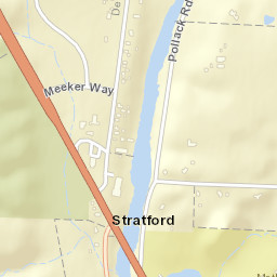 Stratford Ohio Street Map