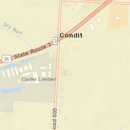 Condit Ohio Street Map