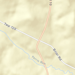 York Ohio Street Map