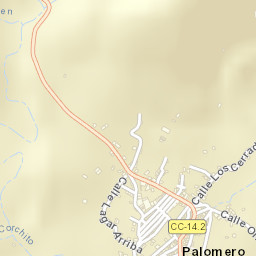 Palomero Street Map