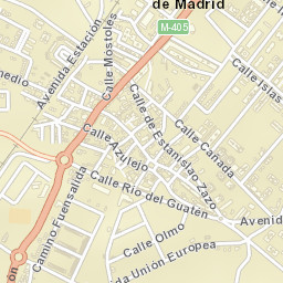 Humanes de Madrid Street Map