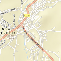 Mora de Rubielos Street Map