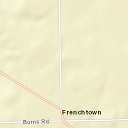 Frenchtown Ohio Street Map