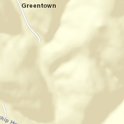 Greentown Ohio Street Map