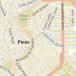 Pinto Street Map