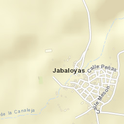 Jabaloyas Street Map