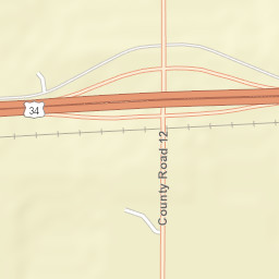 16682-16698 County Road 12, Fort Morgan Street Map