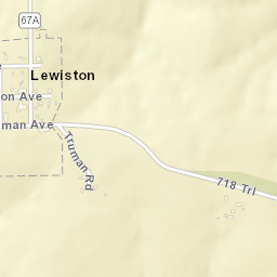 250-298 Old Dirt St Lewiston NE Street Map