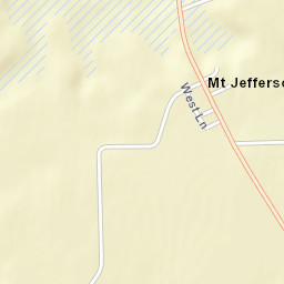 Mount Jefferson Ohio Street Map