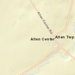 Allen Center Ohio Street Map