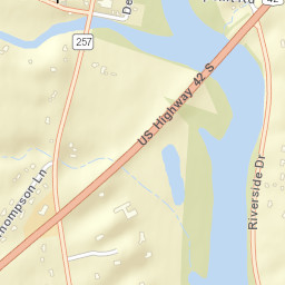 Bellepoint Ohio Street Map